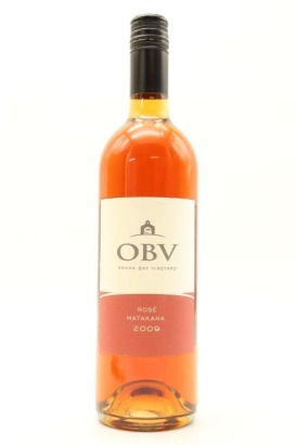 (1) 2009 Omaha Bay Vineyards 'OBV' Rose, Matakana