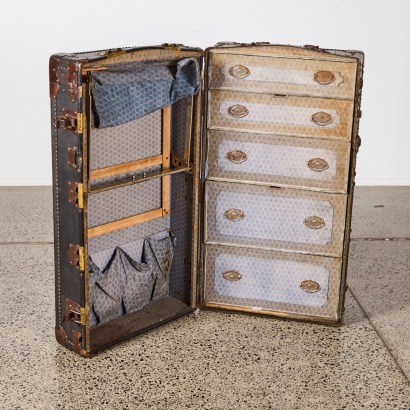 An Antique Seward Travel Trunk