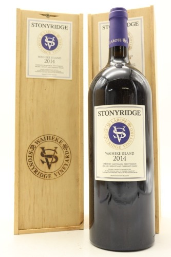 (2) 2014 Stonyridge Vineyard Larose, Waiheke Island, 1500ml (GB)