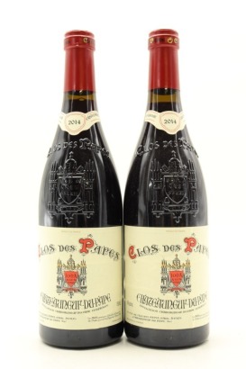 (2) 2014 Paul Avril Clos des Papes Chateauneuf-du-Pape, Rhone [JR18]