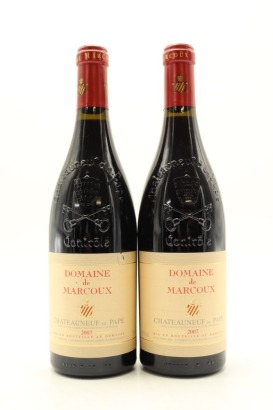 (2) 2007 Domaine de Marcoux Chateauneuf-du-Pape, Rhone [JR17.5]