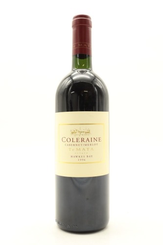 (1) 1996 Te Mata Estate Coleraine, Hawke's Bay
