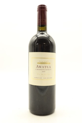 (1) 2009 Te Mata Estate Awatea Cabernets Merlot, Hawkes Bay [BC95]