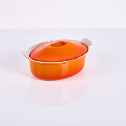A Le Creuset Cast Iron Casserole Dish