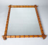 An Early-20th Century French Bamboo Mirror - 2