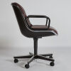 A Set of Six Charles Pollock Executive Swivel Chairs for Knoll - 4