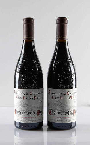 (2) 2007 Charbonniere Vieilles Vignes Chateauneuf du Pape