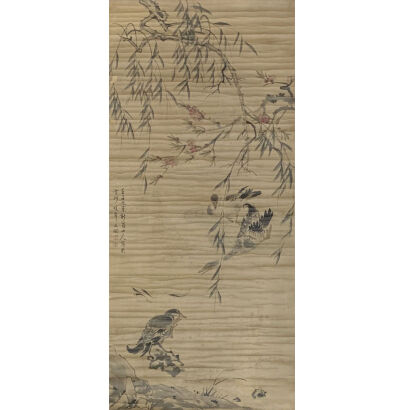 A Chinese Painting of Duck (Xinluoshangren Mark)