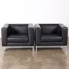 A Pair Of Replica Le Corbusier LC3 Chairs