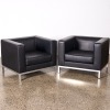 A Pair Of Replica Le Corbusier LC3 Chairs - 2