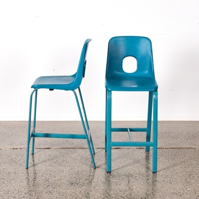 A Pair Of Robin Day Stools