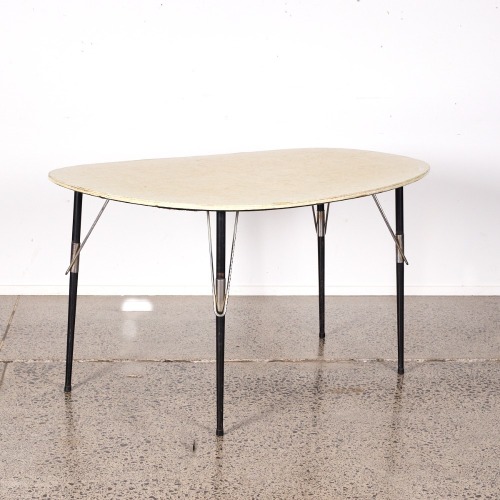 A Fifties Asymmetrical Formica Table