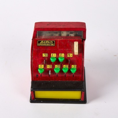An Aster Tin Toy Cash Register