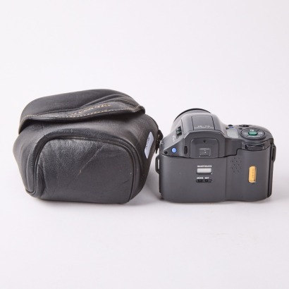 An Olympus iS-100 Bridge Camera in Carry Case