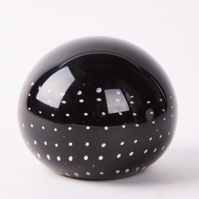 A Black Gloss Paperweight