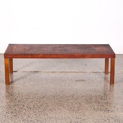 An Inlaid Top Coffee Table