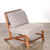 A Scandinavian Style Lounge Chair In Walnut - 2