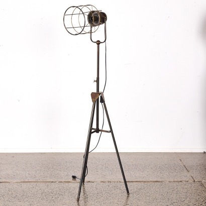 An Industrial Style Floor Lamp