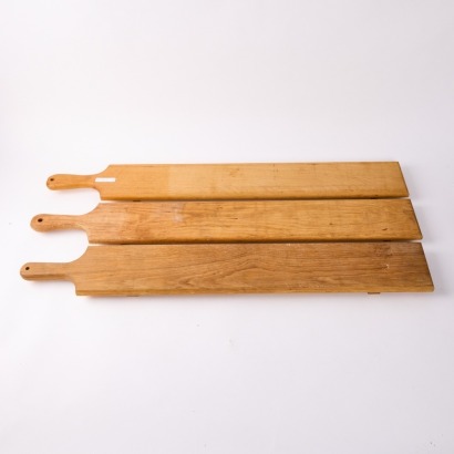 Three Long Antipasto Wooden Boards