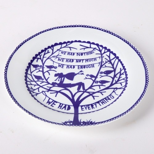 A Rob Ryan Wild & Wolf UK Ltd Ed. Winter Plate