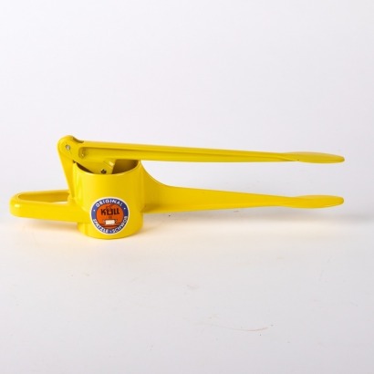 A German Original Kull Spatzle-Schwob Noodle Maker in Yellow