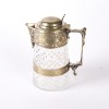 An English Heavy Cut Crystal Wine Jug