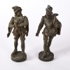 A Pair Of Spelter Figures