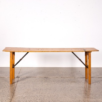 A German Trestle Table