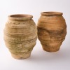 A Pair Of Earthenware Planters