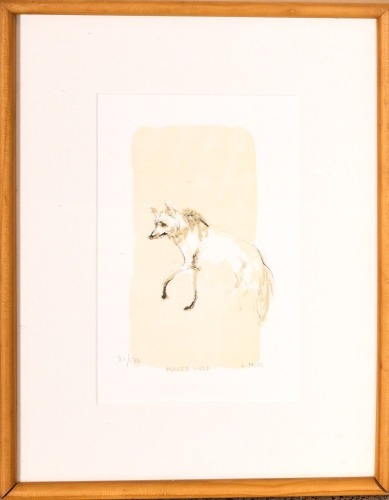 ARTIST UNKNOWN Maned Wolf 81/175