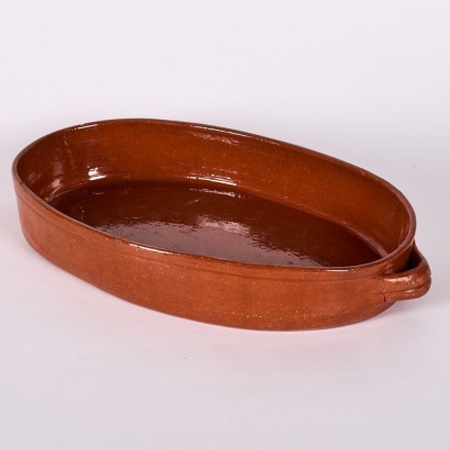 A Large Terracotta Serving Dish A/F