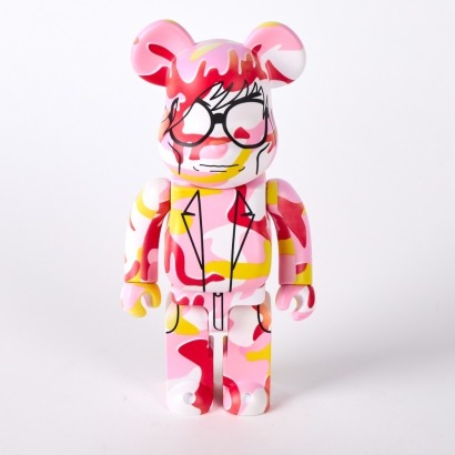 Be@rbrick Andy Warhol Camo Version 400%