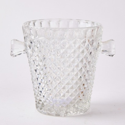 A Severs Crystal Ice Bucket