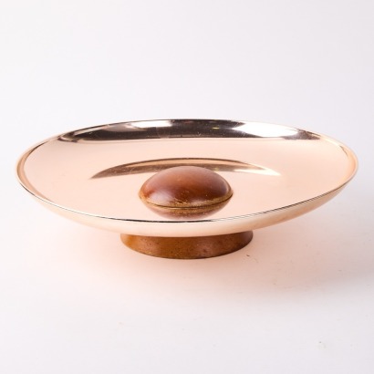 A 1970s Mid-Century Copper Fruit Bowl