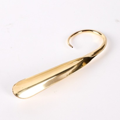 A One Piece Brass Shoe Horn