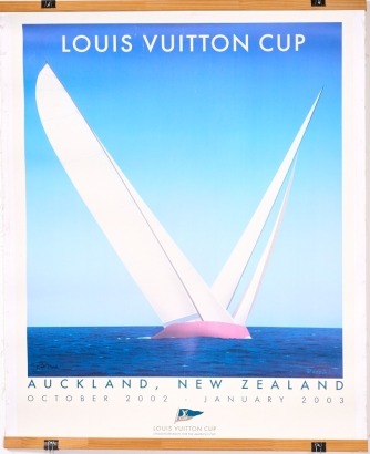 A Louis Vuitton Pacific Series Signed Razzia Print