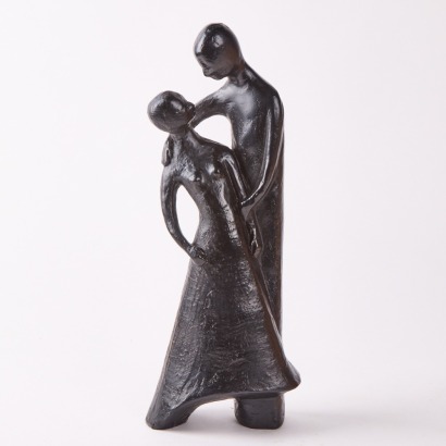 A Handmade Bronzed Ceramic Sculpture