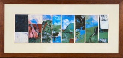 A Colin McCahon Northland Panels Reproduction Print