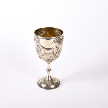 A Sterling Silver Chalice With Hallmarks