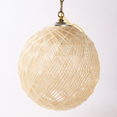 An American Modern Lucite Pendant Light C1970s