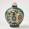 A Chinese Qing Dynasty Coisonné Enamel Snuff Bottle