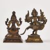 Two India Bronze Buddha Statues - 2