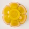 A Chinese Late 19th Century Or Early 20th Century Yellow Peking Glass Foliate-Rim Bowl - 2