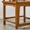 A Pair Of Old YuMu Hign-Back Official Hat Chairs - 3