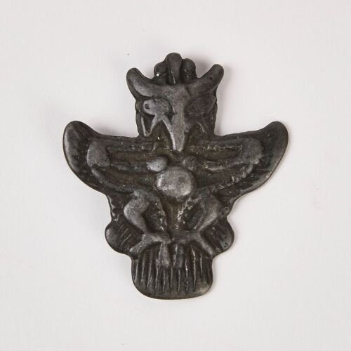 A Chinese 20th Century Iron Cast 'Roc Bird' Pendant