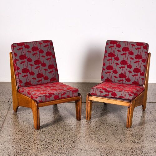 A Pair Of Early Plischke Chairs