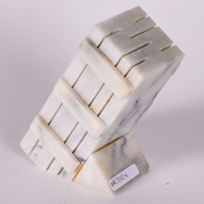 A Marble Knife Block