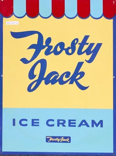 A Frosty Jack Ice Cream Sign