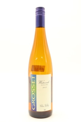 (1) 2003 Grosset Watervale Riesling, Clare Valley