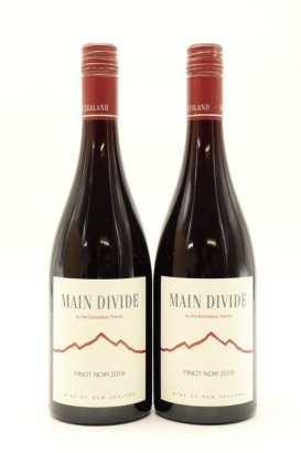 (2) 2019 Main Divide Pinot Noir, Canterbury